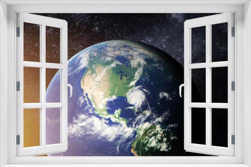 Fototapeta Naklejka Na Ścianę Okno 3D - Earth