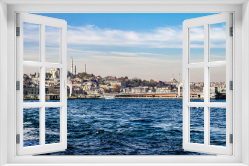 Fototapeta Naklejka Na Ścianę Okno 3D - Istanbul view