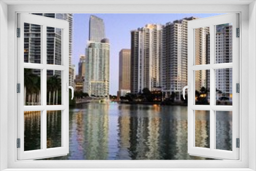 brickell bay skyline