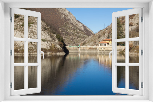 Fototapeta Naklejka Na Ścianę Okno 3D - Lago di San Domenico in Abruzzo