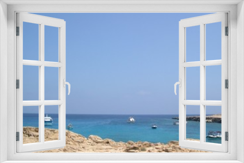 Fototapeta Naklejka Na Ścianę Okno 3D - Spiaggia di Capo Greko