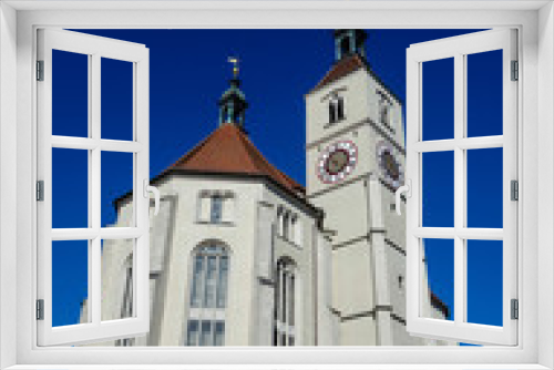 Fototapeta Naklejka Na Ścianę Okno 3D - Neupfarrkirche von Regensburg