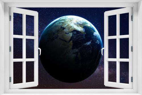 Fototapeta Naklejka Na Ścianę Okno 3D - The Earth from space. This image elements furnished by NASA.