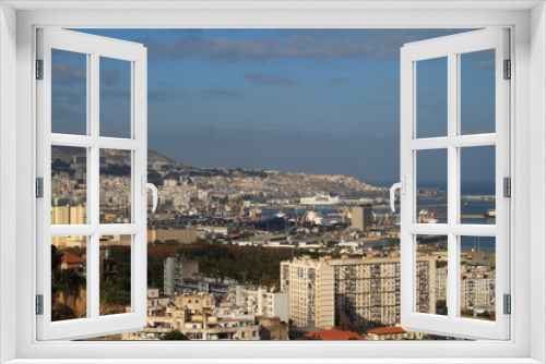 Fototapeta Naklejka Na Ścianę Okno 3D - Alger la blanche, Algérie