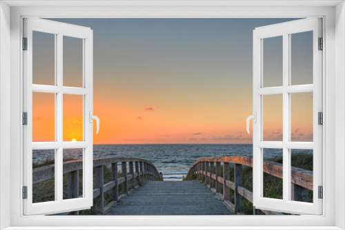 Fototapeta Naklejka Na Ścianę Okno 3D - Strand Wasser