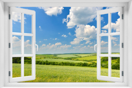 Fototapeta Naklejka Na Ścianę Okno 3D - Countryside