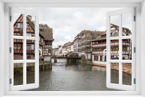 Fototapeta Naklejka Na Ścianę Okno 3D - Strassburg